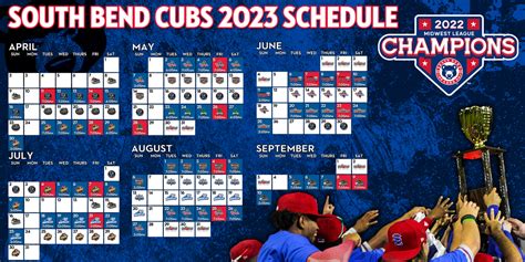 south bend cubs schedule 2022